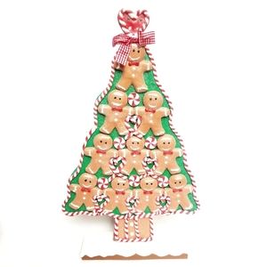 HOLIDAY CHRISTMAS  GINGERBREAD man tree